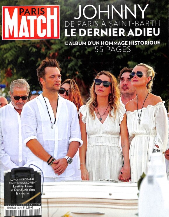 Paris Match, en kiosques le 14 décembre 2017.