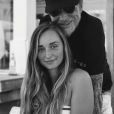 Un dimanche à Saint-Barthélemy : Johnny Hallyday avec sa petite-fille Emma Smet, le 20 août 2017.