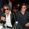 Jacques Dutronc et son fils Thomas Dutronc - Soirée de la 9ème édition du "Etam Live Show" (Etam Lingerie) lors de la fashion week à Paris, le 27 septembre 2016. La marque Etam fête ses 100 ans en 2016. © Rachid Bellak/Bestimage Party of the Etam show as part of the Paris Fashion Week Womenswear Spring/Summer 2017 on September 27, 2016 in Paris, France.27/09/2016 -