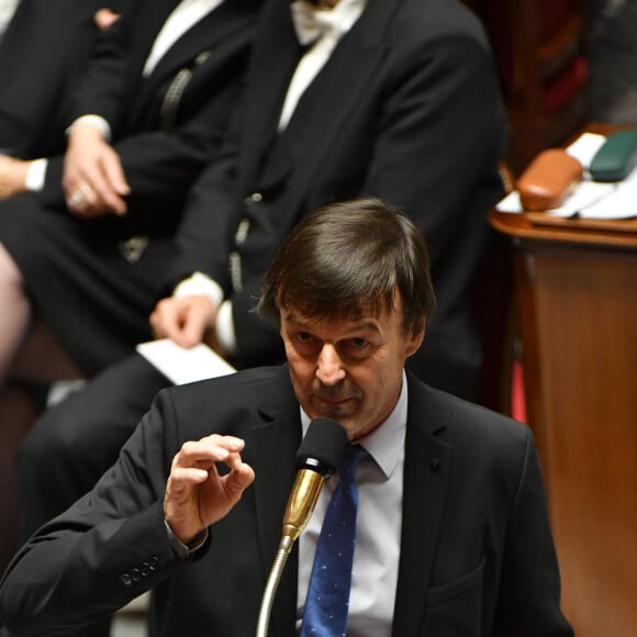 Nicolas Hulot - Séance de questions au gouvernement à l'Assemblée Nationale à Paris, France, le 22 novembre 2017. © Lionel Urman/Bestimage