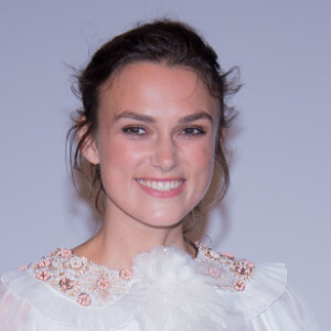 Keira Knightley lors du vernissage de l'exposition "Culture Chanel" à Galerie Internationale d'Art Moderne au palais baroque Ca' Pesaro, à Venise, en Italie, le 15 septembre 2016. 