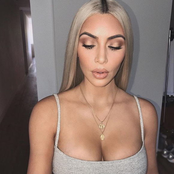 Kim Kardashian sur une photo publiée sur Instagram le 31 octobre 2017