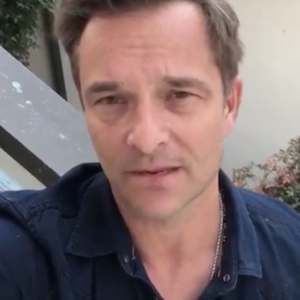 David Hallyday remercie ses fans sur Facebook le 25 décembre 2017.