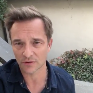 David Hallyday remercie ses fans sur Facebook le 25 décembre 2017.