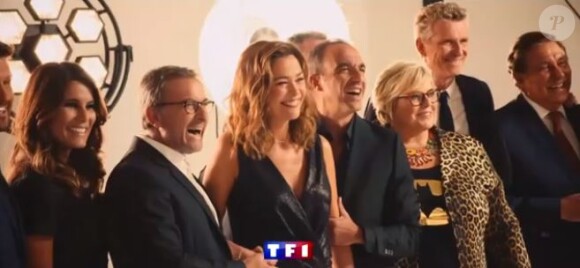 Les animateurs souhaitent une bonne année 2018 aux téléspectateurs de TF1.