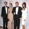 Eric Trump, Ivanka Trump, Donald Trump et sa femme Melania Trump - Soirée "Family Business Dynasties" à New York, le 5 décembre 2012.