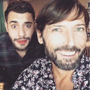 Laurent Kerusoré sur le tournage de "Plus belle la vie", Instagram, janvier 2018
