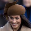 Meghan Markle - La famille royale d'Angleterre arrive à la messe de Noël à l'église Sainte-Marie-Madeleine à Sandringham, le 25 décembre 2017.