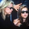 France Gall et sa fille Pauline aux obsèques de Michel Berger, en 1992 à Paris