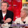 Jean-Luc Reichmann et Mimie Mathy s'expriment sur leurs différences physiques sur le plateau de "C à Vous" (France 5) mercredi 10 janvier 2018.