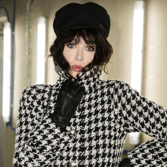 Isabelle Adjani - Inauguration de l'exposition Boucheron "Vendorama" à l'hôtel de la Monnaie à Paris le 11 janvier 2018. © Olivier Borde/Bestimage