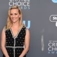 Reese Witherspoon lors des "23ème Critics Choice Awards" au Barker Hangar à Los Angeles, le 11 janvier 2018. © Chris Delmas/Bestimage