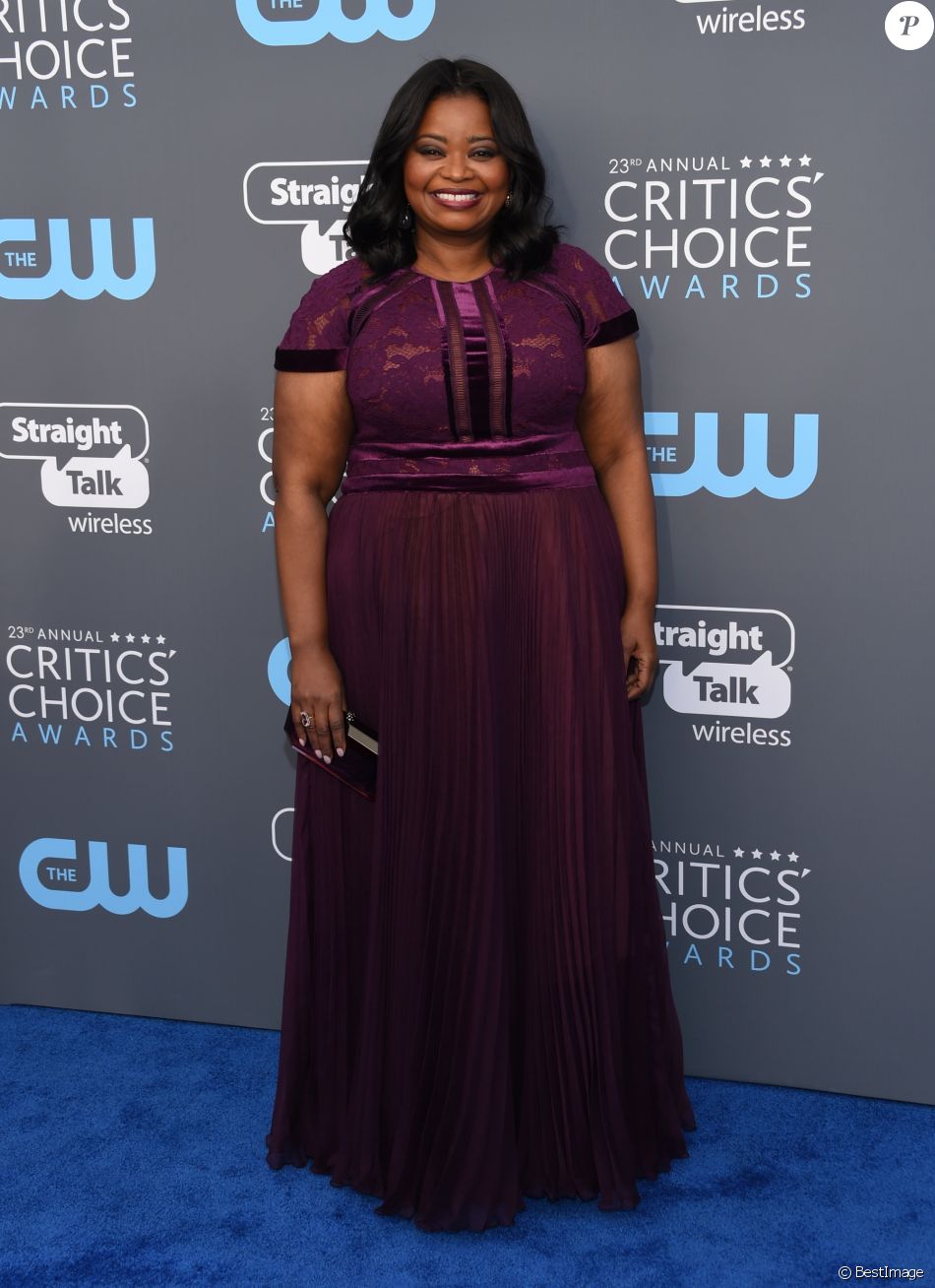 Octavia Spencer lors des 23ème Critics Choice Awards au Barker Hangar à