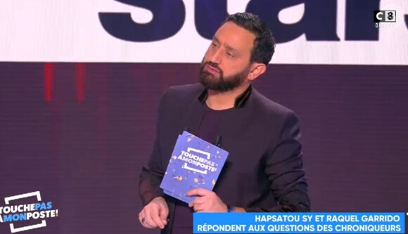 Hapsatou Sy invitée de Cyril Hanouna dans "TPMP", 12 janvier 2018, C8