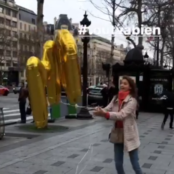 Ophélie Meunier fête un événement spécial avec ses proches, Instagram, 13 janvier 2018