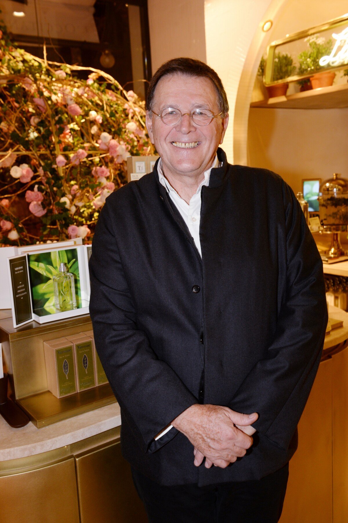 Photo : Exclusif - Olivier Baussan (fondateur de LOccitane en Provence) -  Inauguration du concept-store inédit, le 86 Champs Elysées, de  lassociation du chef pâtissier Pierre Hermé et la marque de produits