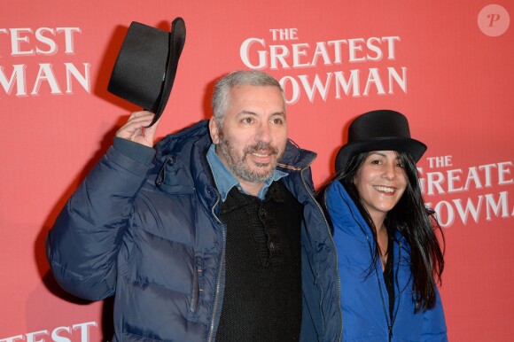Atmen Kelif à la première de "The Greatest Showman" au cinéma Gaumont-Opéra à Paris, le 17 janvier 2018. © Guirec Coadic/Bestimage