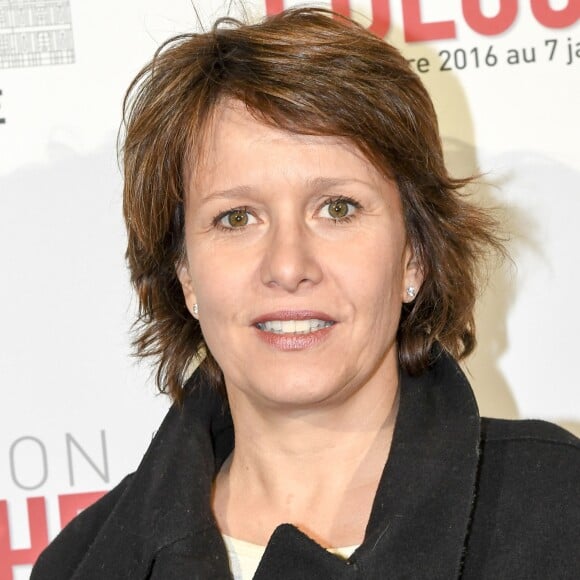 Carole Rousseau - Vernissage presse de l'exposition "Coluche" à l'Hôtel de Ville de Paris le 5 octobre 2016. © Pierre Perusseau/Bestimage