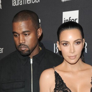 Kim Kardashian et Kanye West à New York le 9 septembre 2016