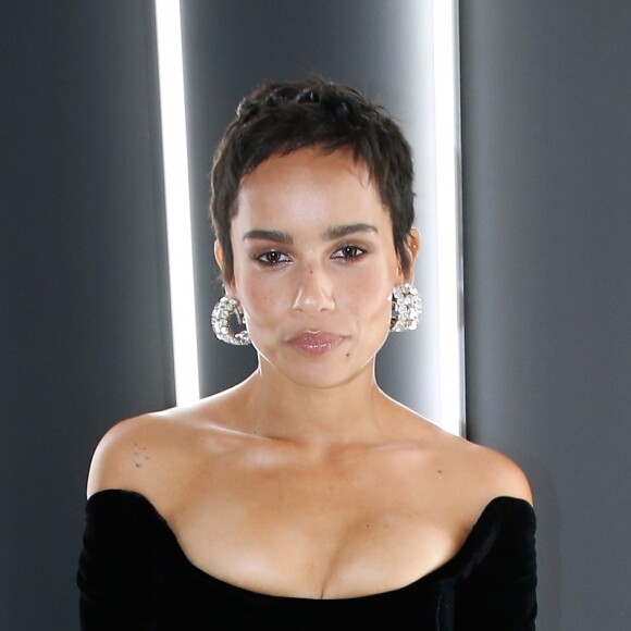 Zoë Kravitz lors de la soirée d'inauguration de l'YSL Beauty Hotel éphémère par Yves Saint Laurent Beauté, le 17 janvier 2018 place de la Madeleine à Paris. © Yves Saint Laurent