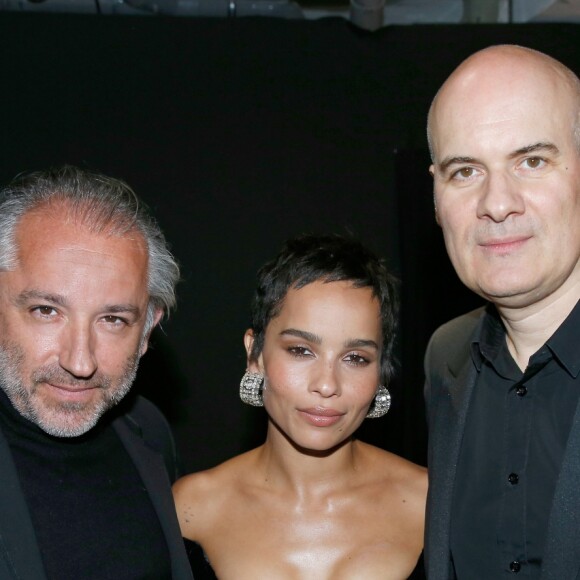 Zoë Kravitz lors de la soirée d'inauguration de l'YSL Beauty Hotel éphémère par Yves Saint Laurent Beauté, le 17 janvier 2018 place de la Madeleine à Paris. © Yves Saint Laurent