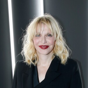 Courtney Love lors de la soirée d'inauguration de l'YSL Beauty Hotel éphémère par Yves Saint Laurent Beauté, le 17 janvier 2018 place de la Madeleine à Paris. © Yves Saint Laurent