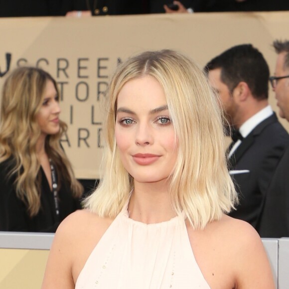 Margot Robbie à la 24ème soirée annuelle des acteurs Guild awards à l'Auditorium Shrine à Los Angeles, le 21 janvier 2018