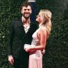 Alex Pall et Tori Woodward, aux American Music Awards. Novembre 2017