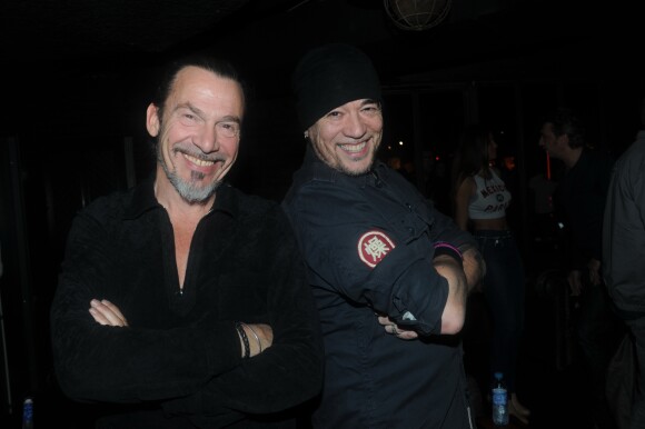 Archives - Florent Pagny et Pascal Obispo ont passé la soirée au club Titty Twister à Paris. Le 29 avril 2014