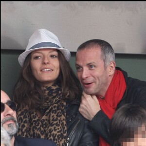 SAMUEL ETIENNE ET SA FEMME HELEN - SEPTIEME JOURNEE DU TOURNOI DES INTERNATIONAUX DE TENNIS DE ROLAND GARROS 2010 FRENCH TENNIS OPEN ROLAND GARROS 29/05/2010 - Paris