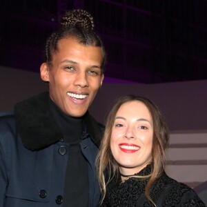 Stromae et sa femme Coralie Barbier au défilé "Victoria's Secret Paris 2016" au Grand Palais à Paris, le 30 novembre 2016. © Denis Guignebourg/Bestimage