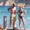 Gordon Ramsay et sa femme en vacances à Saint-Tropez, en 2008