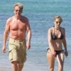 Gordon Ramsay et sa femme en vacances à Saint-Tropez, en 2008
