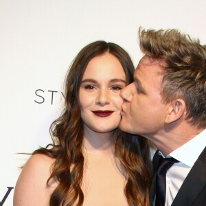 Gordon Ramsay et sa femme Tana Ramsay à la soirée Elton John AIDS foundation 2017 lors de la 89e cérémonie des Oscars à West Hollywood le 26 février 2017.