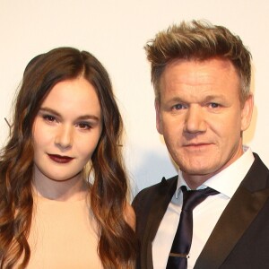 Gordon Ramsay et sa femme Tana Ramsay à la soirée Elton John AIDS foundation 2017 lors de la 89e cérémonie des Oscars à West Hollywood le 26 février 2017.
