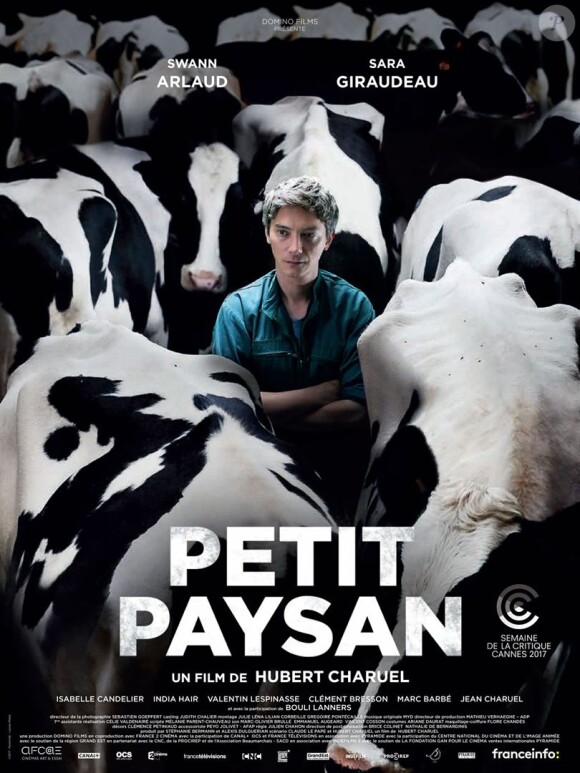 "Petit Paysan" d'Hubert Charuel avec Swann Arlaud, août 2017.