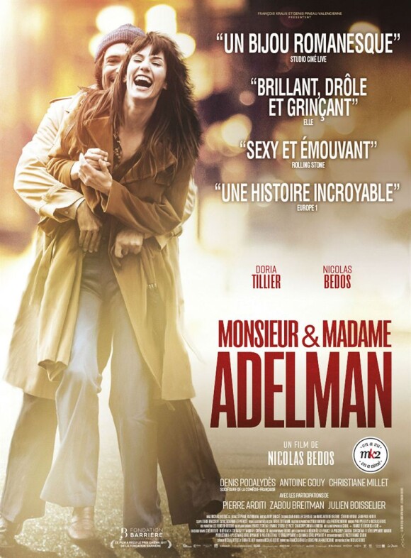 Dora Tillier dans "Monsieur & Madame Adelman" de et avec Nicolas Bedos, mars 2017.