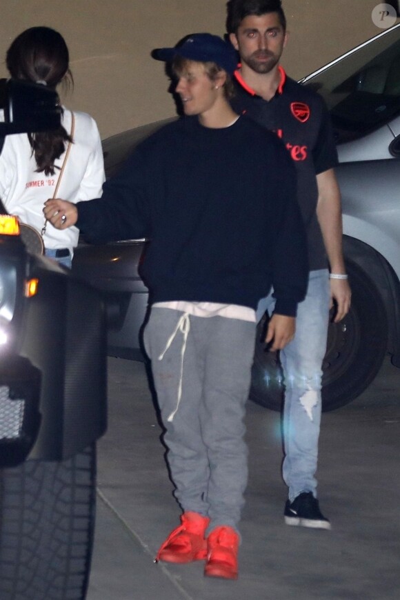 Justin Bieber et Selena Gomez sont allés ensemble à l'église à Beverly Hills, le 31 janvier 2018