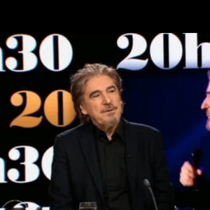 Serge Lama invité de Laurent Delahousse pour "20h30 le dimanche", sur France 2 le 4 février 2018.