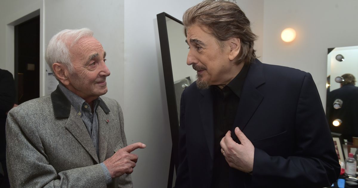 Exclusif - Charles Aznavour et Serge Lama - Concert de ...