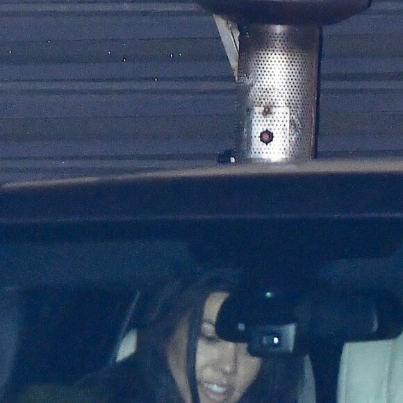 Kourtney Kardashian et son compagnon Younes Bendjima sont allés diner en amoureux au restaurant Nobu à Malibu, le 5 février 2018  Kourtney Kardashian and boyfriend Younes Bendjima exit dinner at Nobu. The pair met up Kendall Jenner for dinner at the beachside hotspot a day after sister Kylie announced the birth of her daughter. 5th february 201805/02/2018 - Los Angeles