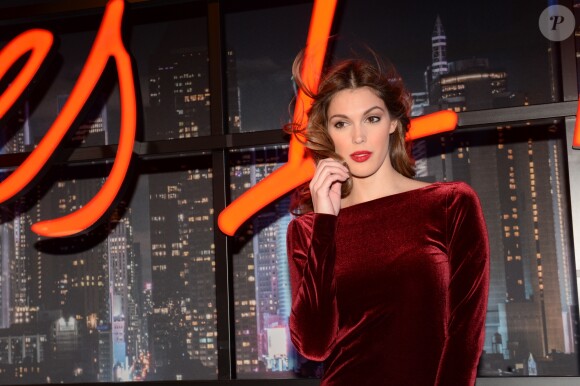 Iris Mittenaere (Miss France et Univers 2016) lors de la soirée de lancement du nouveau parfum Cacharel "Yes I Am" à Paris, le 7 février 2018. © Rachid Bellack/Bestimage