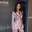 Joan Smalls au gala "amfAR Gala New York" au Cipriani Wall Street. New York, le 7 février 2018.