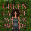 Tina Kunakey - Photocall de la soirée "Green Carpet Fashion Awards" lors de la fashion week de Milan. Le 24 septembre 2017