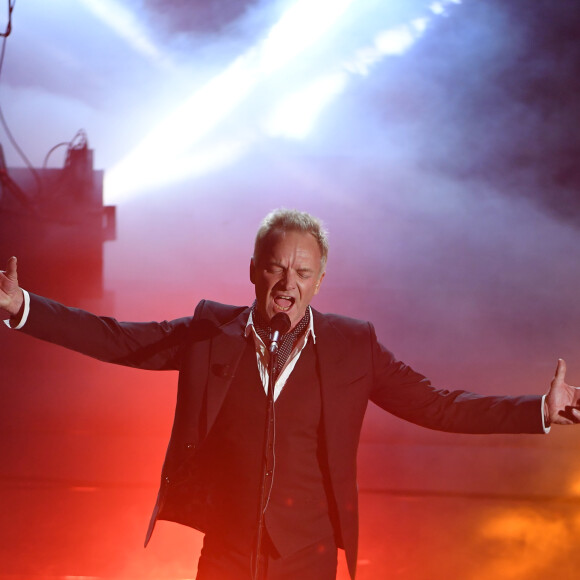 Le chanteur Sting - 68e festival de la chanson italienne de Sanremo, Italie, le 7 février 2018.
