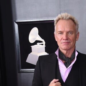 Sting et Shaggy à la 60e soirée annuelle des Grammy Awards à Madison Square Garden à New York, le 28 janvier 2018.