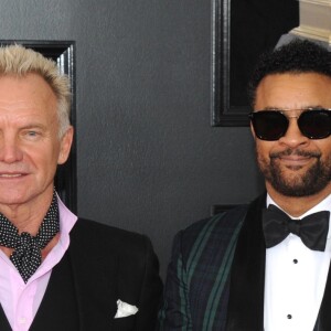 Sting et Shaggy à la 60e soirée annuelle des Grammy Awards à Madison Square Garden à New York, le 28 janvier 2018.