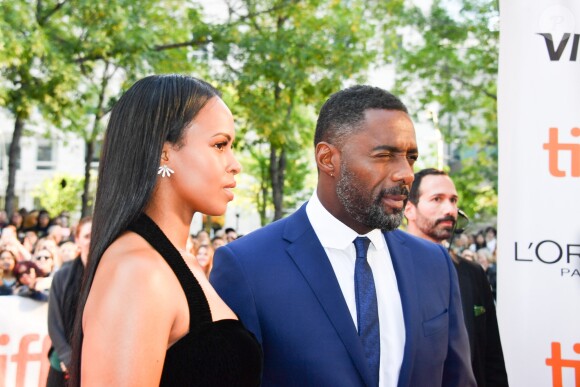 Idris Elba et sa femme Sabrina Dhowre à la première de "The Mountain Between Us" au Toronto International Film Festival 2017 (TIFF), le 10 septembre 2017. © Igor Vidyashev via Zuma Press/Bestimage