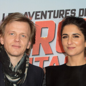Alex Lutz et Géraldine Nakache - Avant-première du film "Les Aventures de Spirou et Fantasio" au cinéma Gaumont Opéra Capucines à Paris, France, le 11 février 2018. © Coadic Guirec/Bestimage