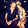 Laeticia et Johnny Hallyday ont fêté l'anniversaire de leurs filles Jade et Joy (9 et 5 ans) dans leur villa a Saint-Barthelemy.